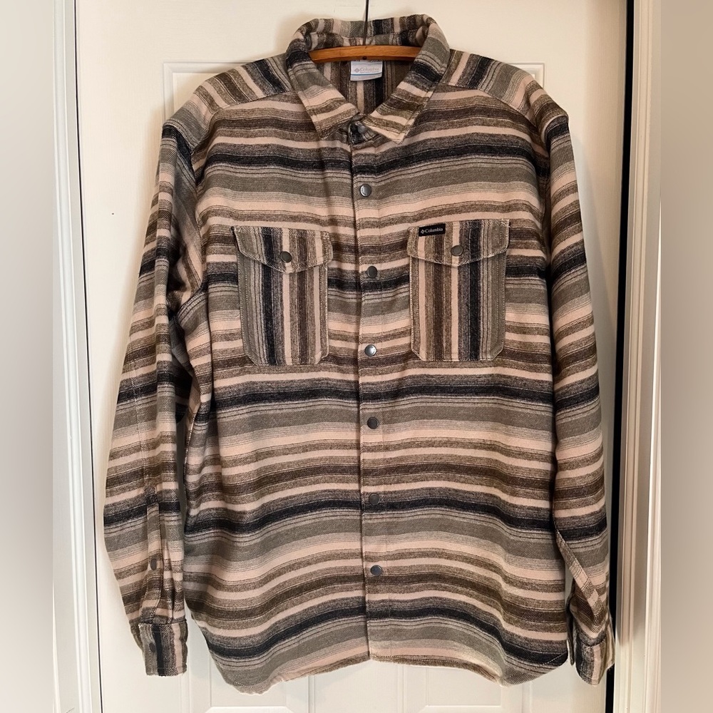 NWT Men’s Columbia flannel shirt